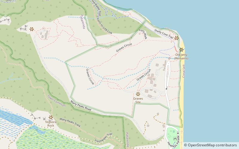 Cape Pallarenda Conservation Park location map
