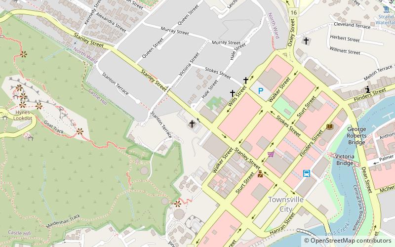 Sacred Heart Cathedral location map