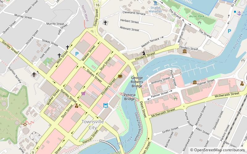 citylibraries townsville location map