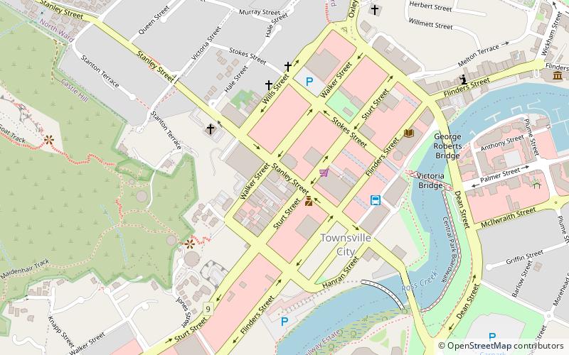 Townsville School of Arts location map