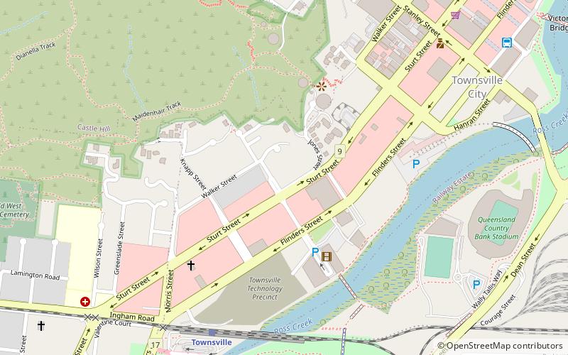 Townsville Masonic Hall location map