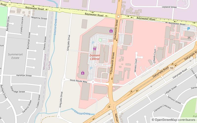 domain central townsville location map