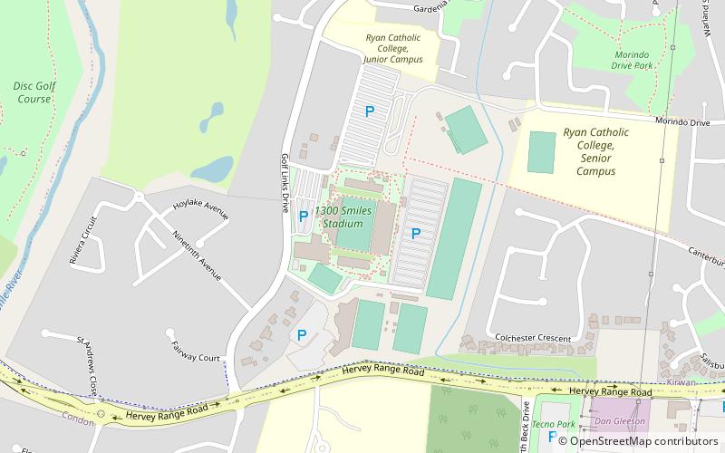 Willows Sports Complex location map