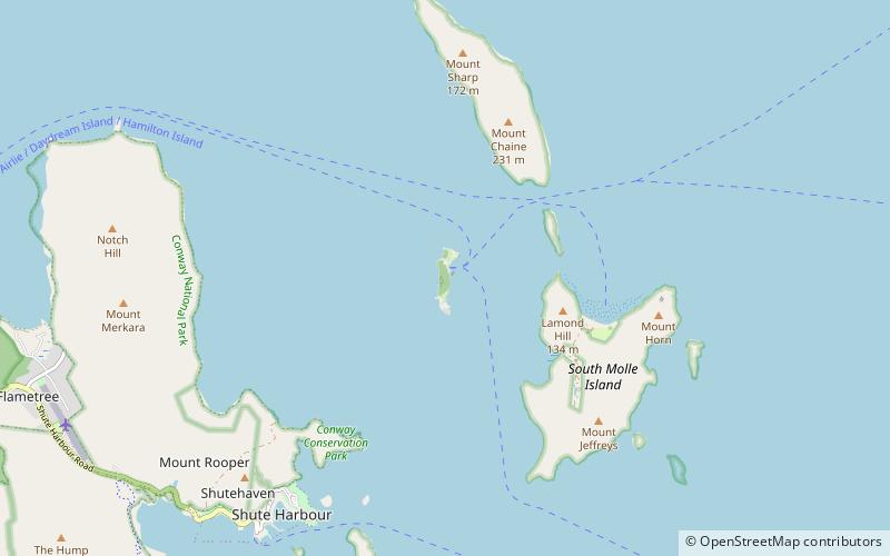 Daydream Island location map