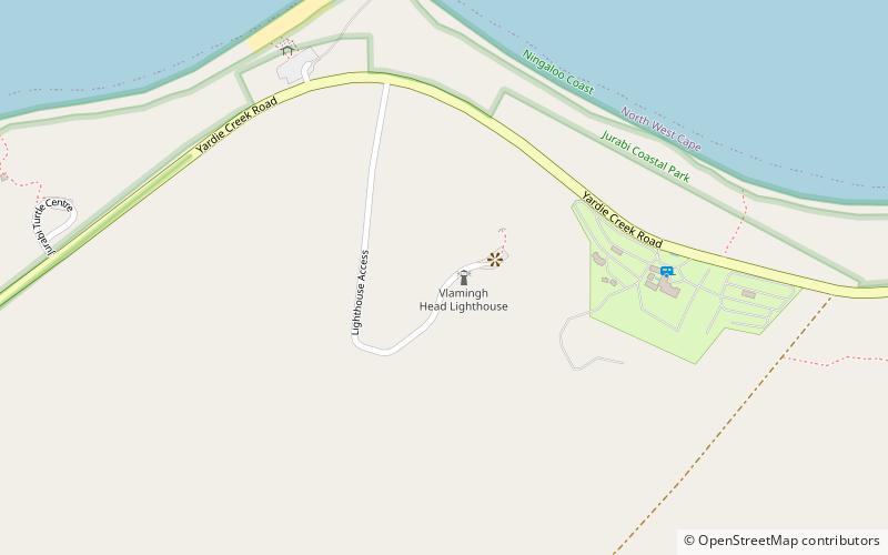 Vlamingh Head Lighthouse location map