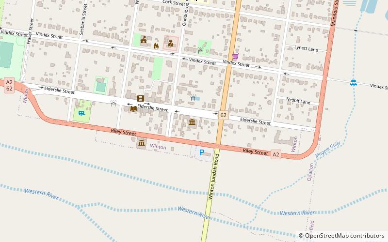 Waltzing Matilda Centre location map