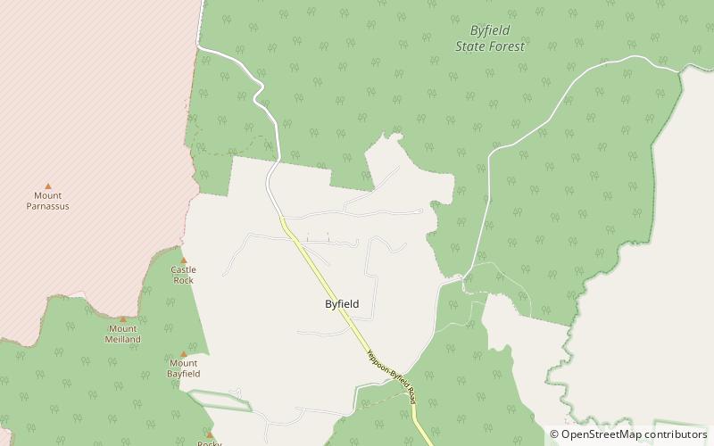 Byfield location map