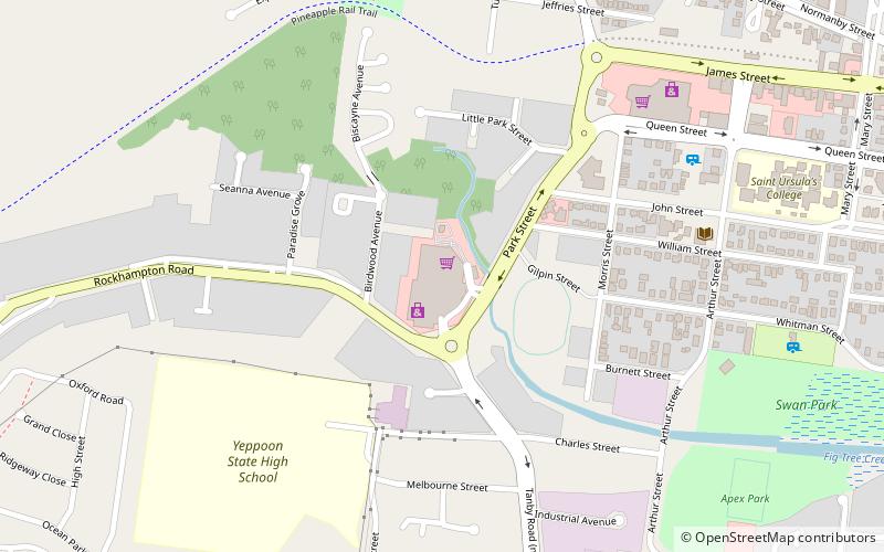 Yeppoon Central Shopping Centre location map