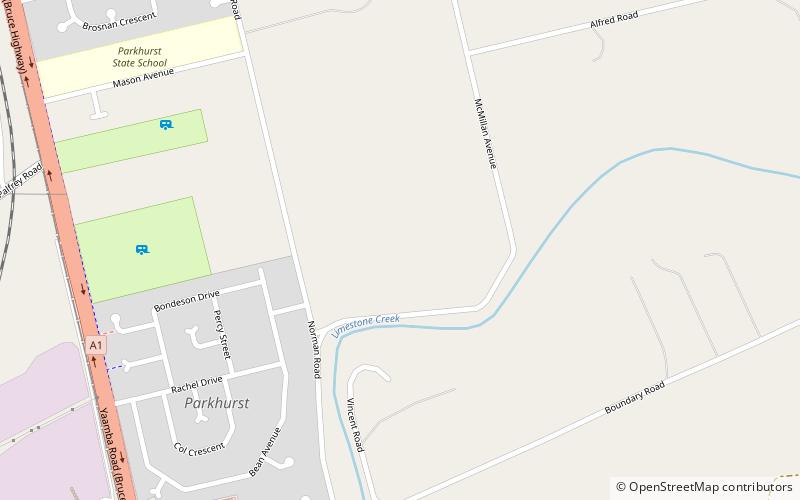 Rockhampton Golf Driving Range & Minigolf location map
