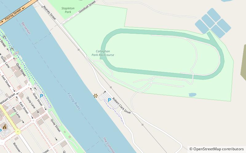 callaghan park rockhampton location map