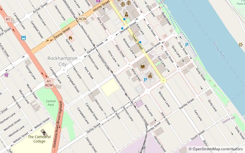 St Paul's Anglican Cathedral Hall location map