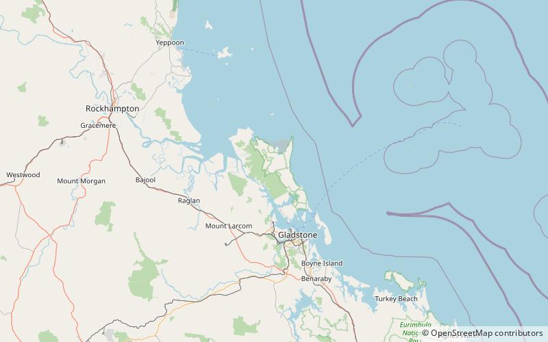 Curtis Island location map