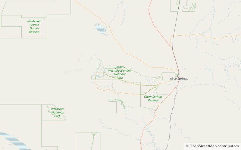 Ormiston Pound location map