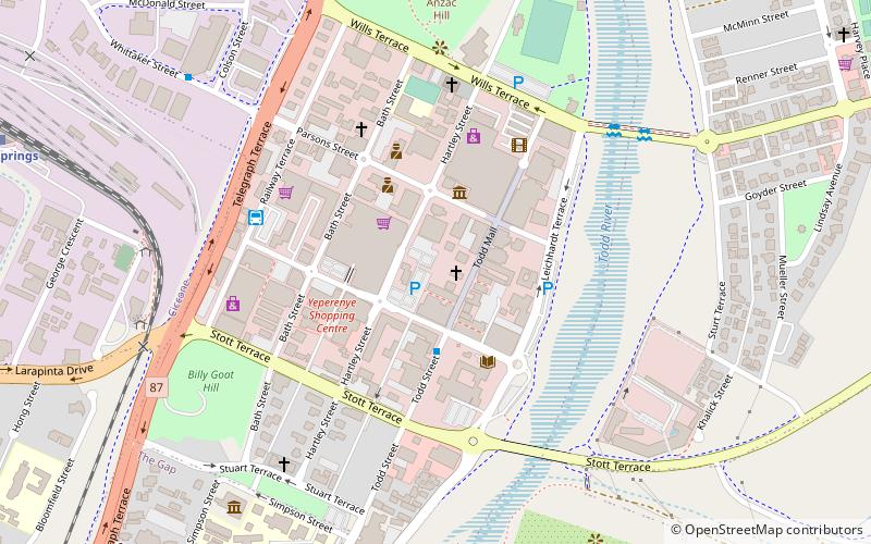 adelaide house alice springs location map