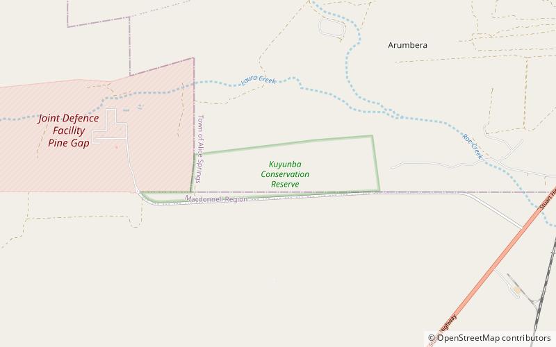 kuyunba conservation reserve location map