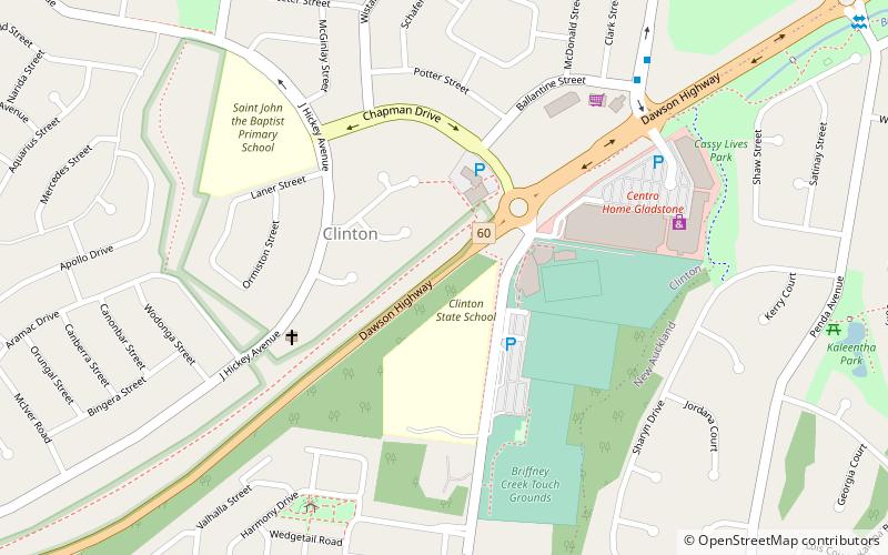 Marley Brown Oval location map