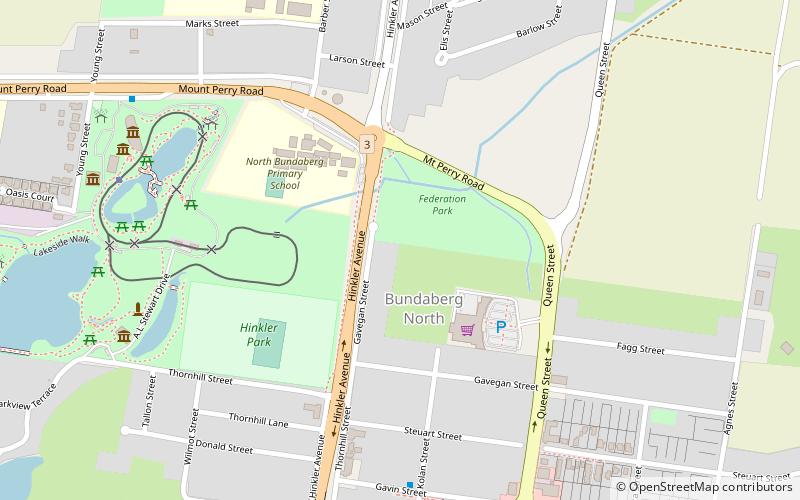 Bundaberg North location map