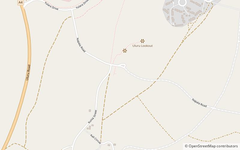 war memorial yulara location map