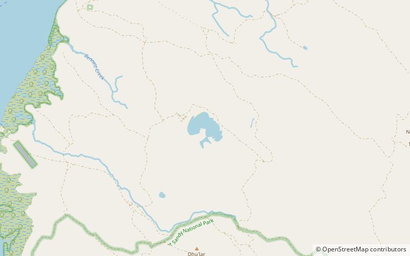 Lac McKenzie location map