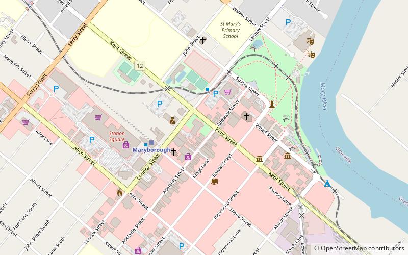 Maryborough City Hall location map