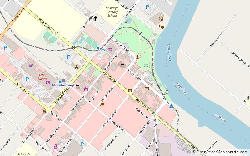 Wharf Street Shop location map