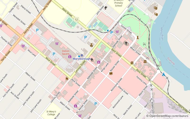 Kościół anglikański św. Pawła location map