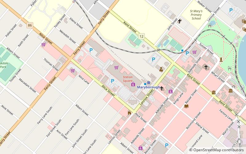 Station Square Shopping Centre location map
