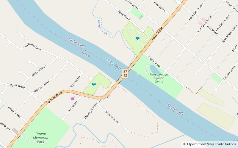 Lamington Bridge location map