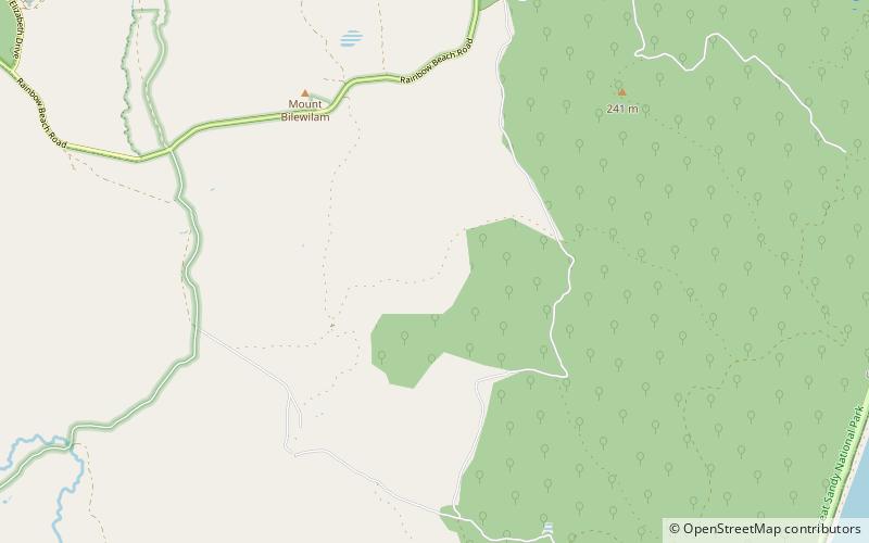 cooloola great sandy nationalpark location map