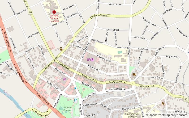 Goldfields Plaza location map