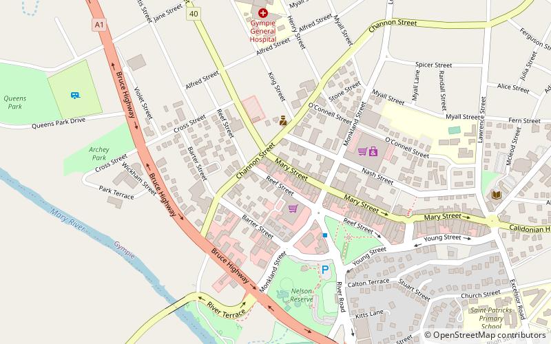 Gympie Stock Exchange location map