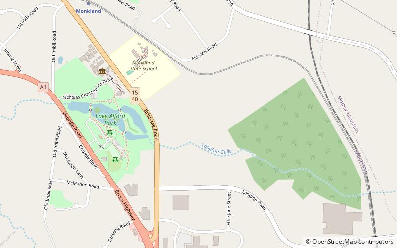 No. 1 Scottish Gympie Mine and Battery location map