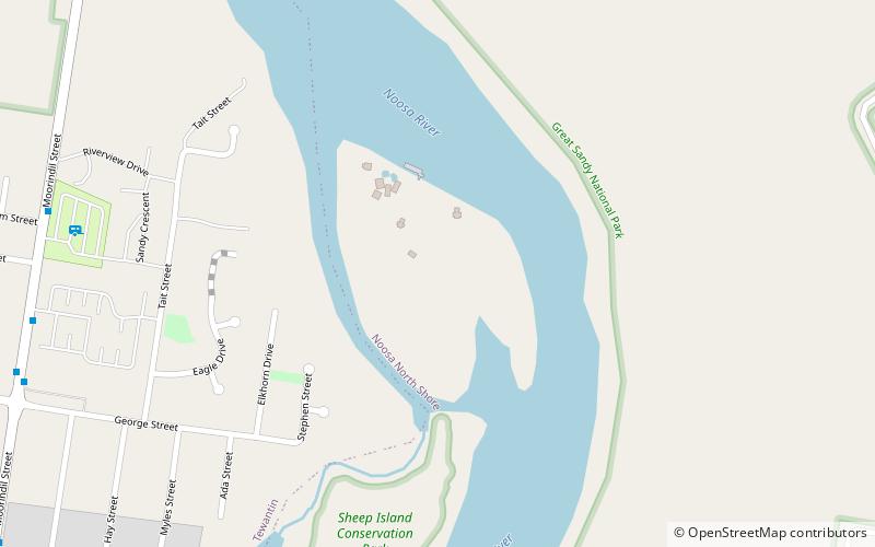 Makepeace Island location map
