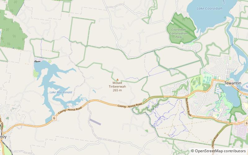 Tewantin-Nationalpark location map