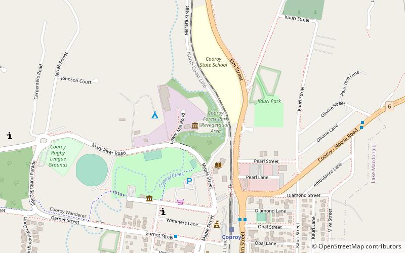 Cooroy Lower Mill Site Kiln location map