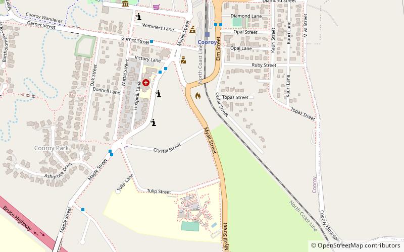 Cooroy Golf Club location map