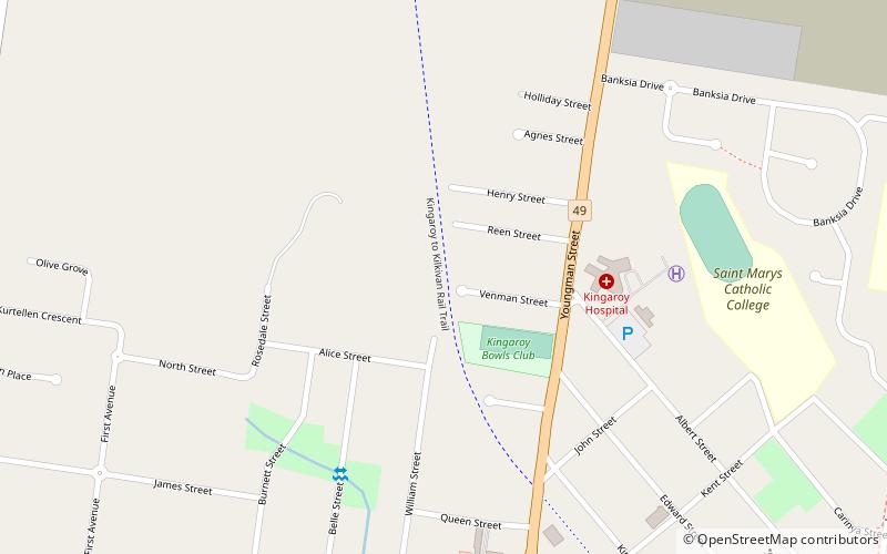 Kingaroy Butter Factory location map