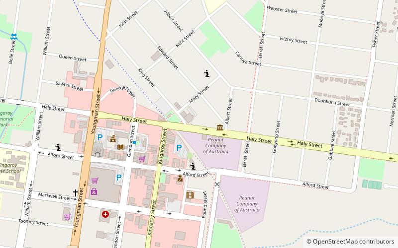 Kingaroy Shire Council Chambers location map