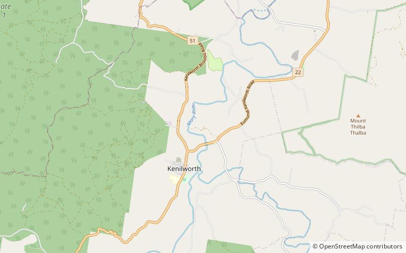 Kenilworth Homestead location map