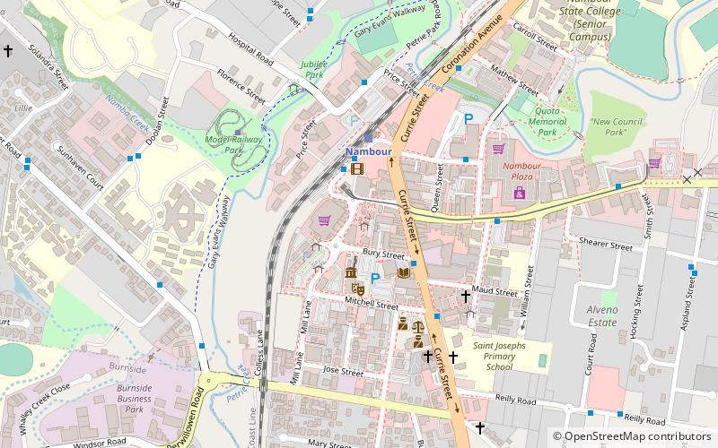 Moreton Central Sugar Mill Worker's Housing location map