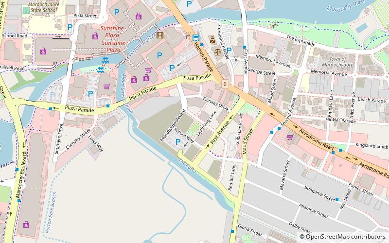 Horton Park Golf Club location map