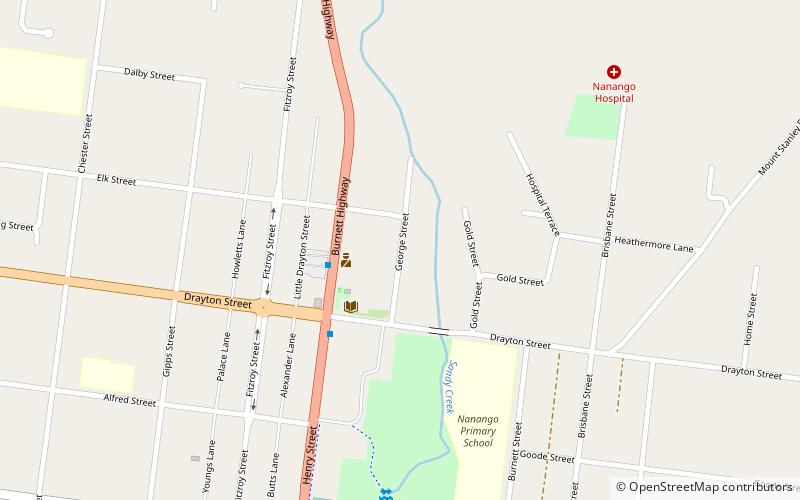 Nanango Butter Factory Building location map