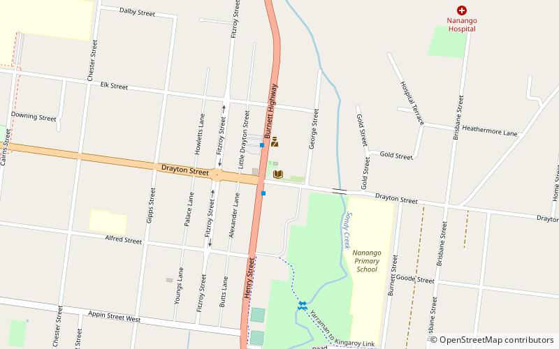 Nanango Court House location map