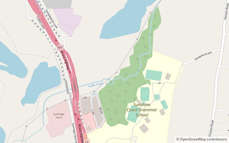 ewen maddock dam sunshine coast location map