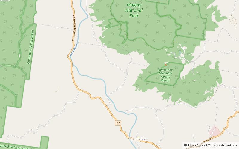 Curramore Sanctuary location map