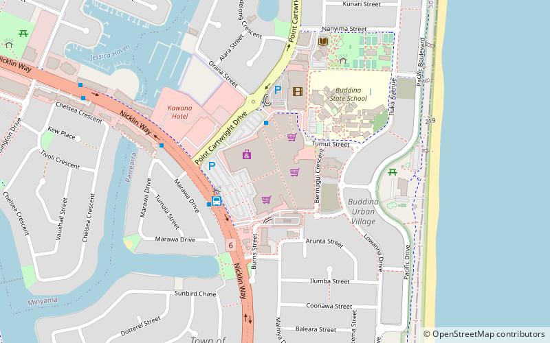 kawana shoppingworld sunshine coast location map