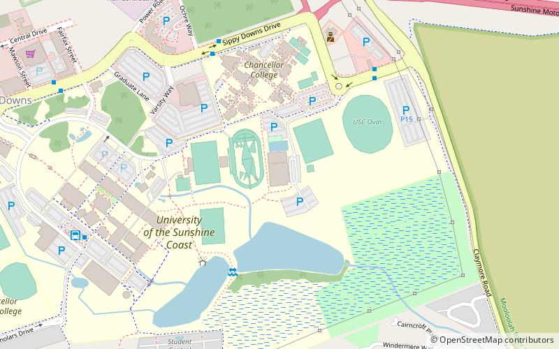 USC Stadium location map