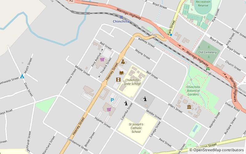 Chinchilla Cultural Centre location map