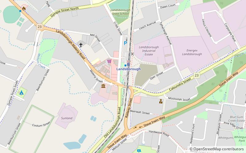Landsborough Air Raid Shelter location map