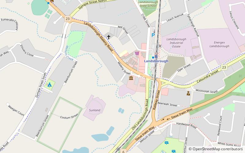 Landsborough Museum location map